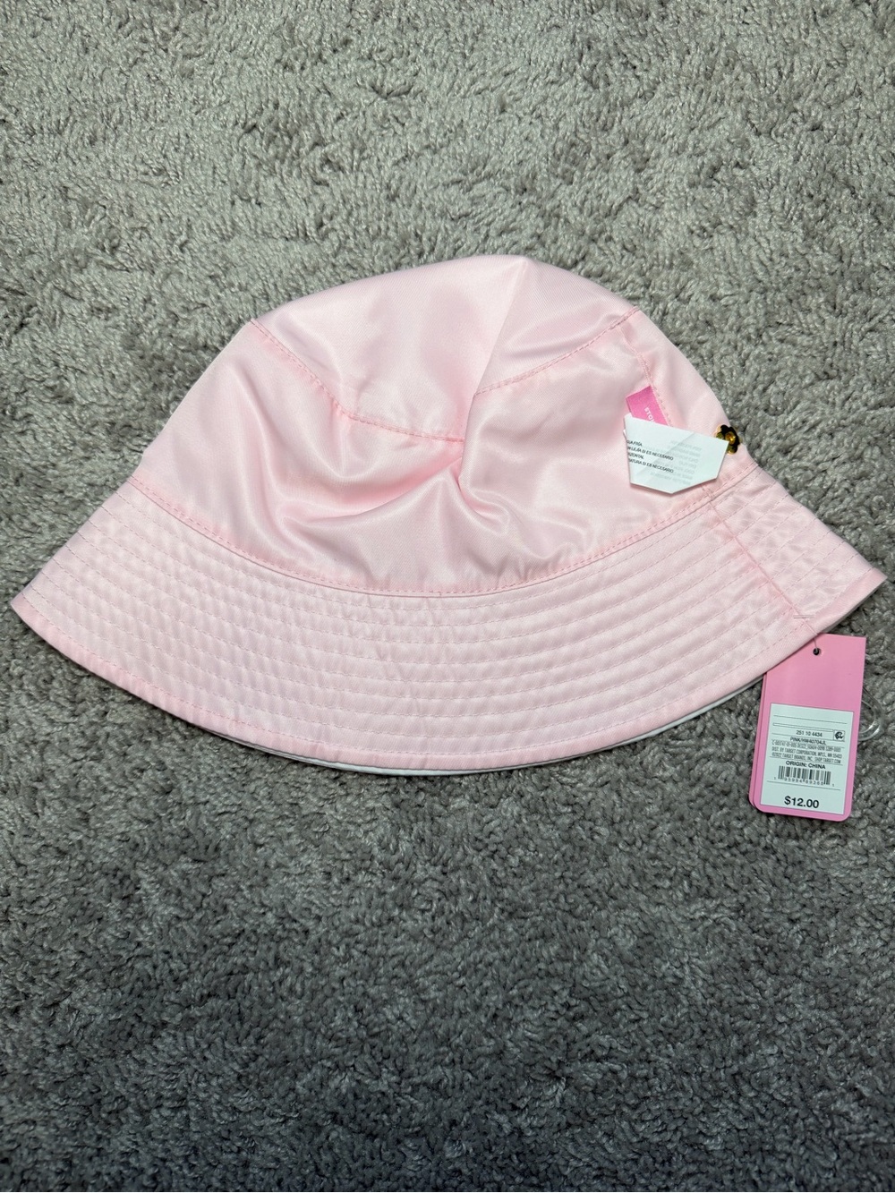Stoney Clover Lane Pastel Pink Bucket Hat
